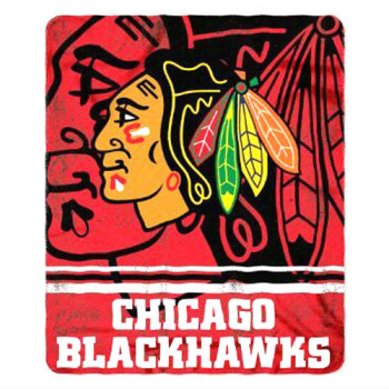 BLANKET / THROW - NHL - CHICAGO BLACKHAWKS